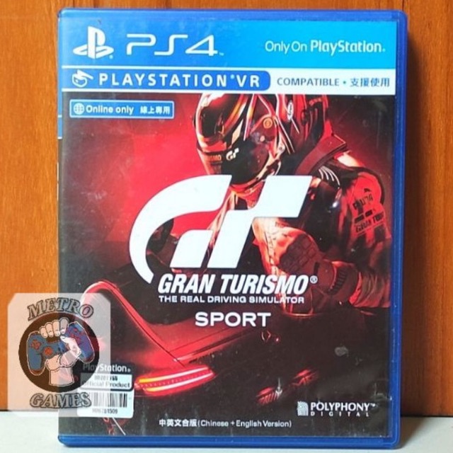 Jual Gran Turismo PS4 Kaset Gran Turismo Sport Granturismo Sport GT