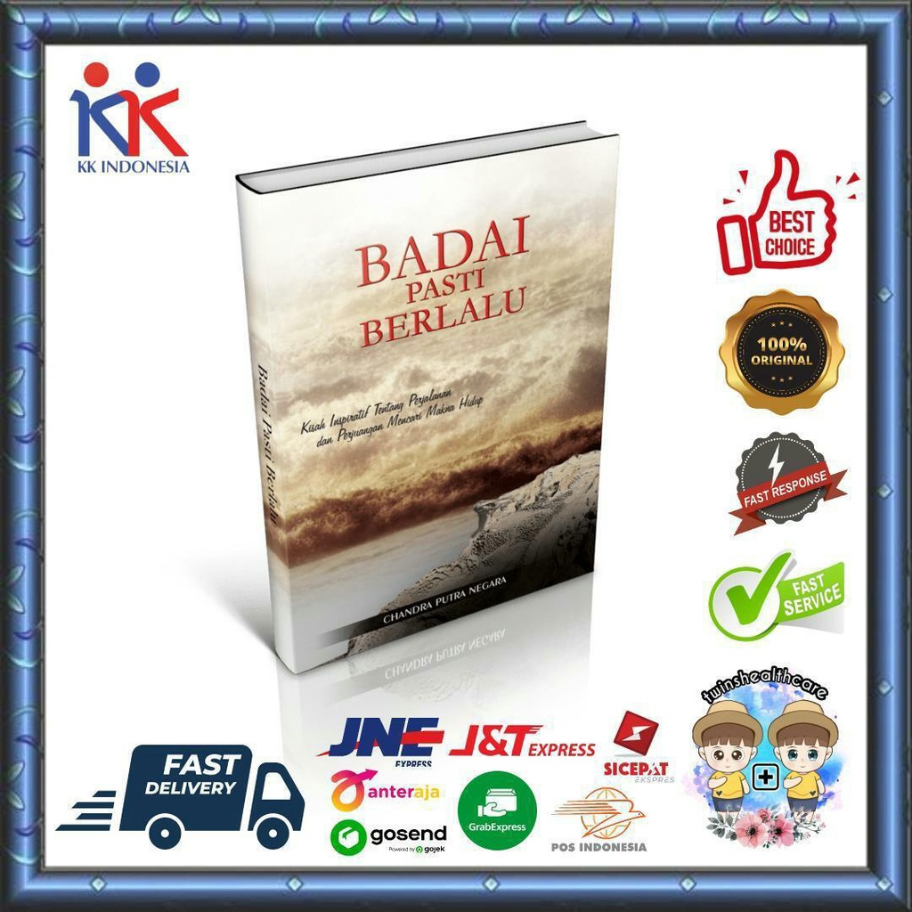 Jual Buku BADAI PASTI BERLALU Karya Chandra Putra Negara Success Before