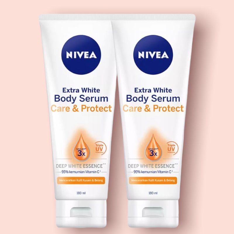 Jual Nivea Body Serum Care Protect 180 Ml Shopee Indonesia