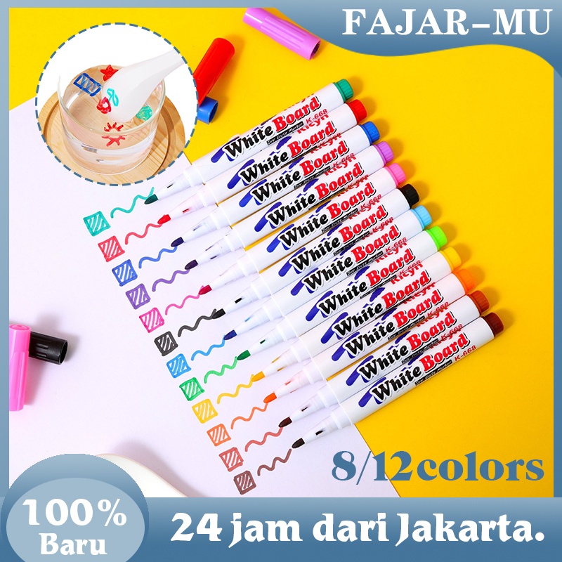 Jual Spidol Papan Tulis Apung Magic Marker Floating Pen Water Spidol