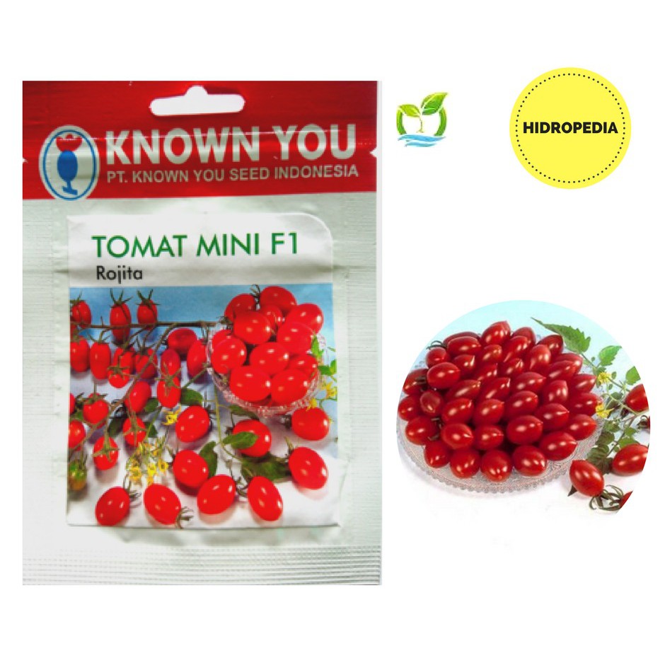 Benih Bibit Tomat Mini F Rojita Isi Seeds Known You Seed