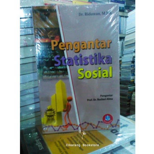 Jual Original Pengantar Statistika Sosial By Dr Riduwan Shopee