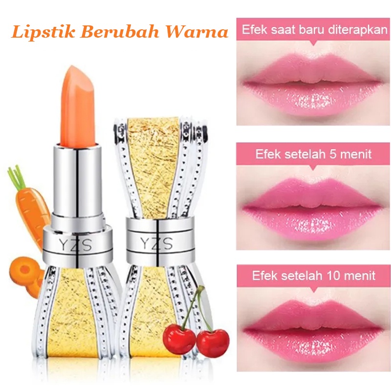 Jual Lipstik Waterproof Tahan Lama Original Lipstick Berubah Warna