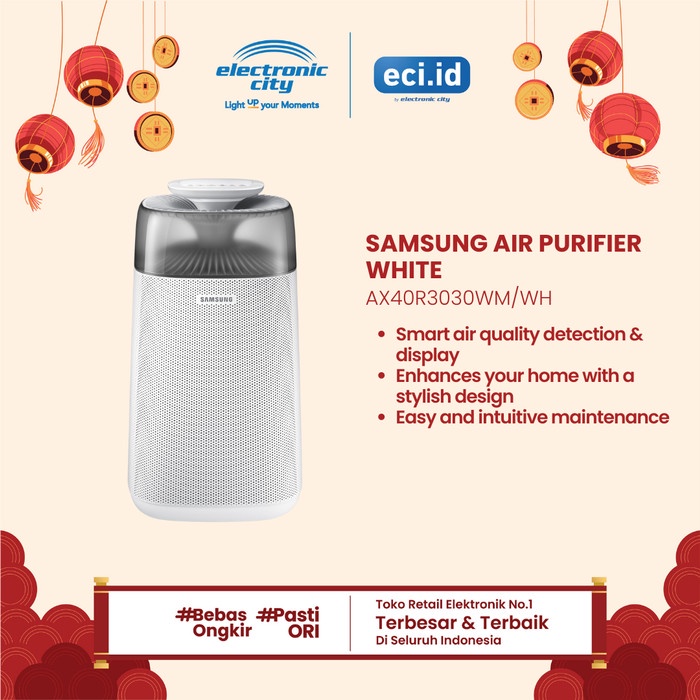 Jual Samsung Air Purifier White Ax R Wm Wh Shopee Indonesia