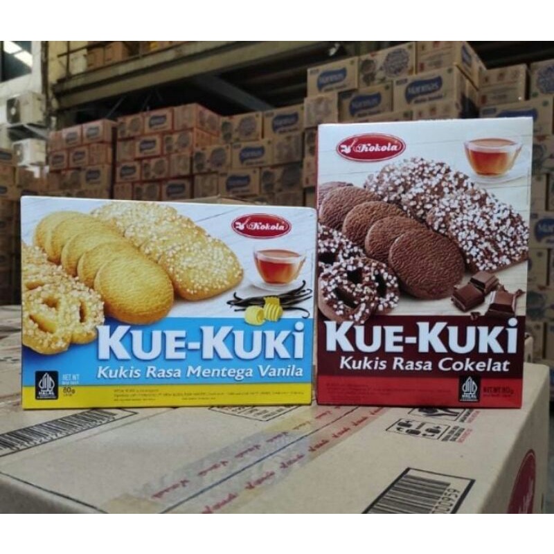 Jual Kue Kuki Kokola Chocolate Mentega Shopee Indonesia