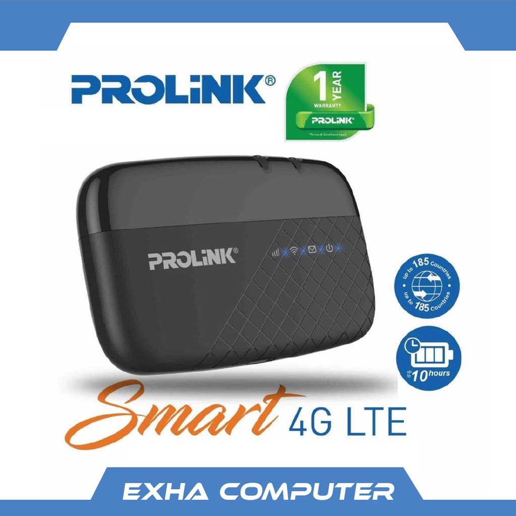 Jual Prolink PRT7011L Portable 4G LTE Modem WiFi Mifi Hotspot Shopee