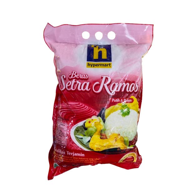 Jual HPM VALUE PLUS BERAS SETRA RAMOS 5 KG FS Shopee Indonesia