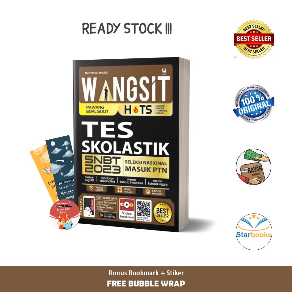 Jual Buku Wangsit Pawang Soal Sulit Hots Tes Skolastik Snbt