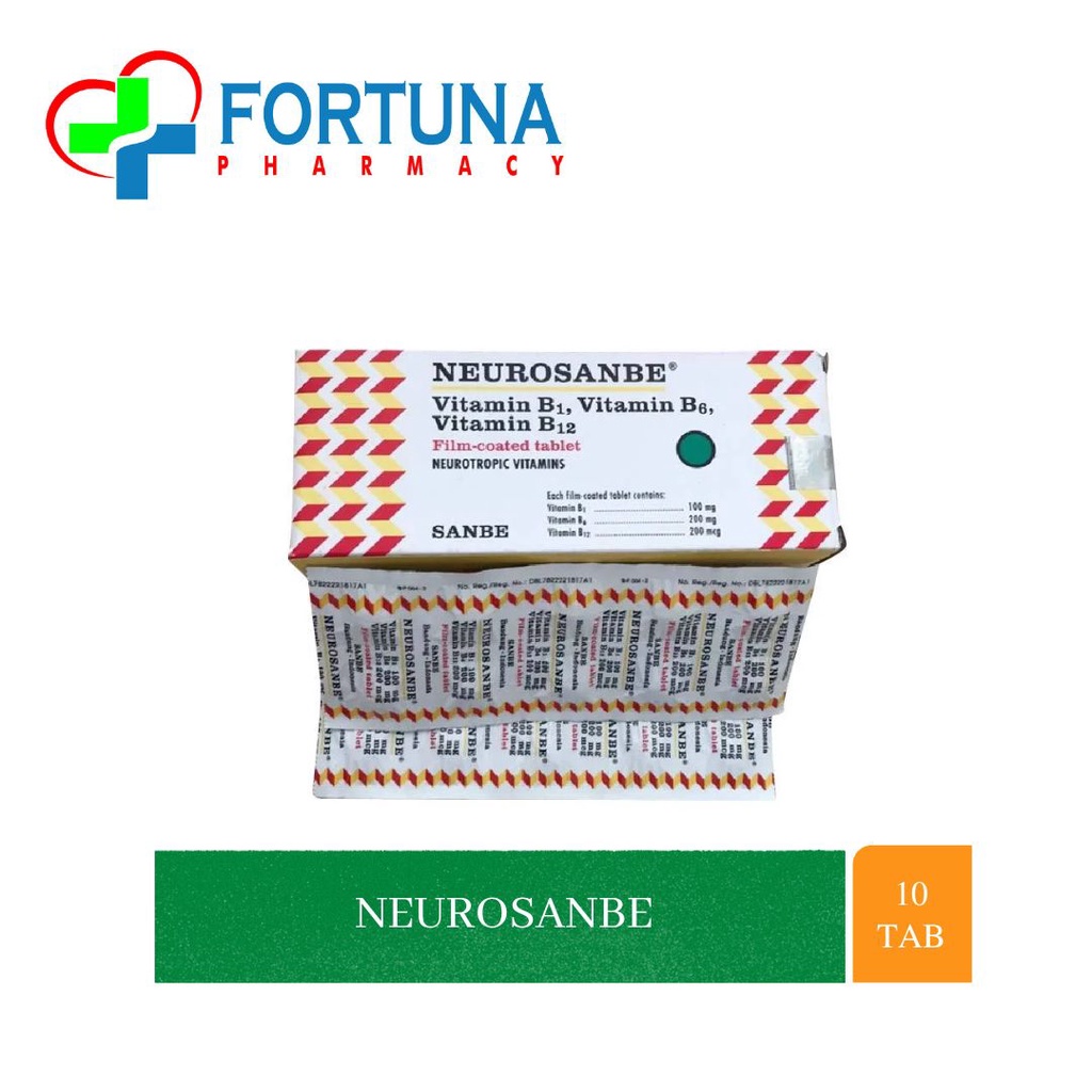 Jual Neurosanbe Strip Tablet Shopee Indonesia