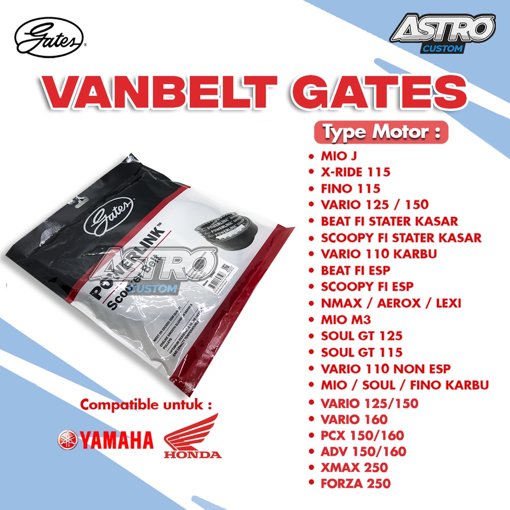 Jual Vanbelt Racing Nmax Vbelt Vario Aerox Lexi Pcx V Belt