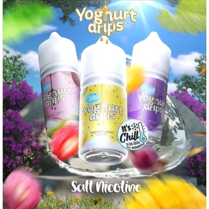 Jual Liquid Yoghurt Drips Salt Series Ml Shopee Indonesia