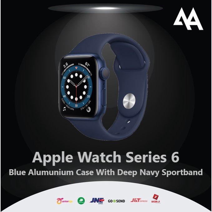 Jual Apple Watch Series 6 GPS 40mm 44mm Sportband Second Shopee Indonesia