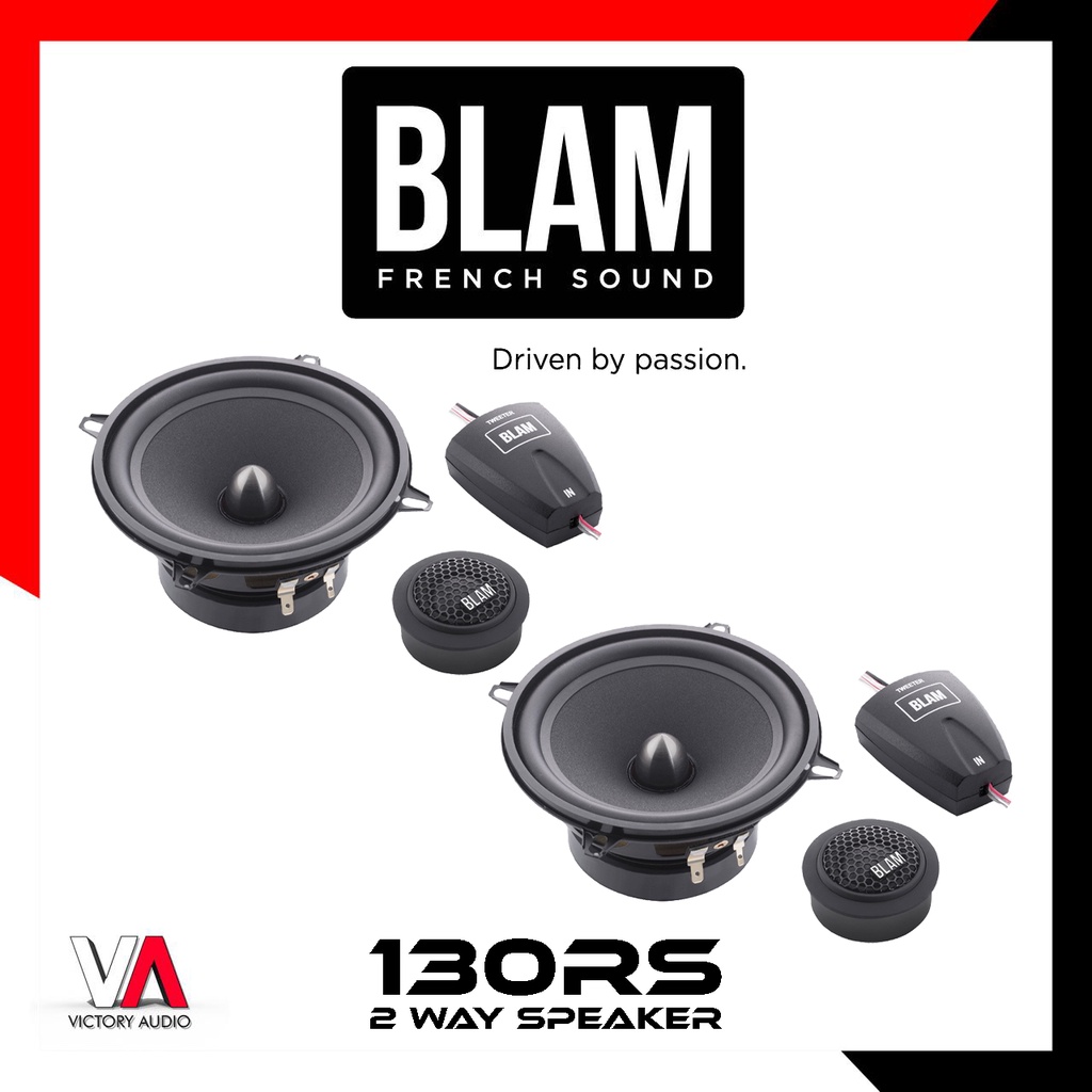 Jual Speaker Split 2 Way System BLAM RELAX SERIES 130 RS 5 25 Inch Mid