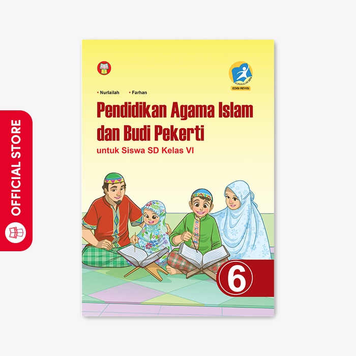 Jual Yrama Widya Buku Pai Dan Budi Pekerti Untuk Siswa Sd Kelas Vi