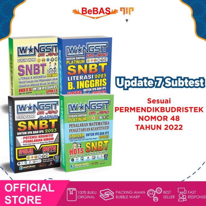 Harga Wangsit Snbt 2023 7 Subtest Terbaru Juli 2024 BigGo Indonesia