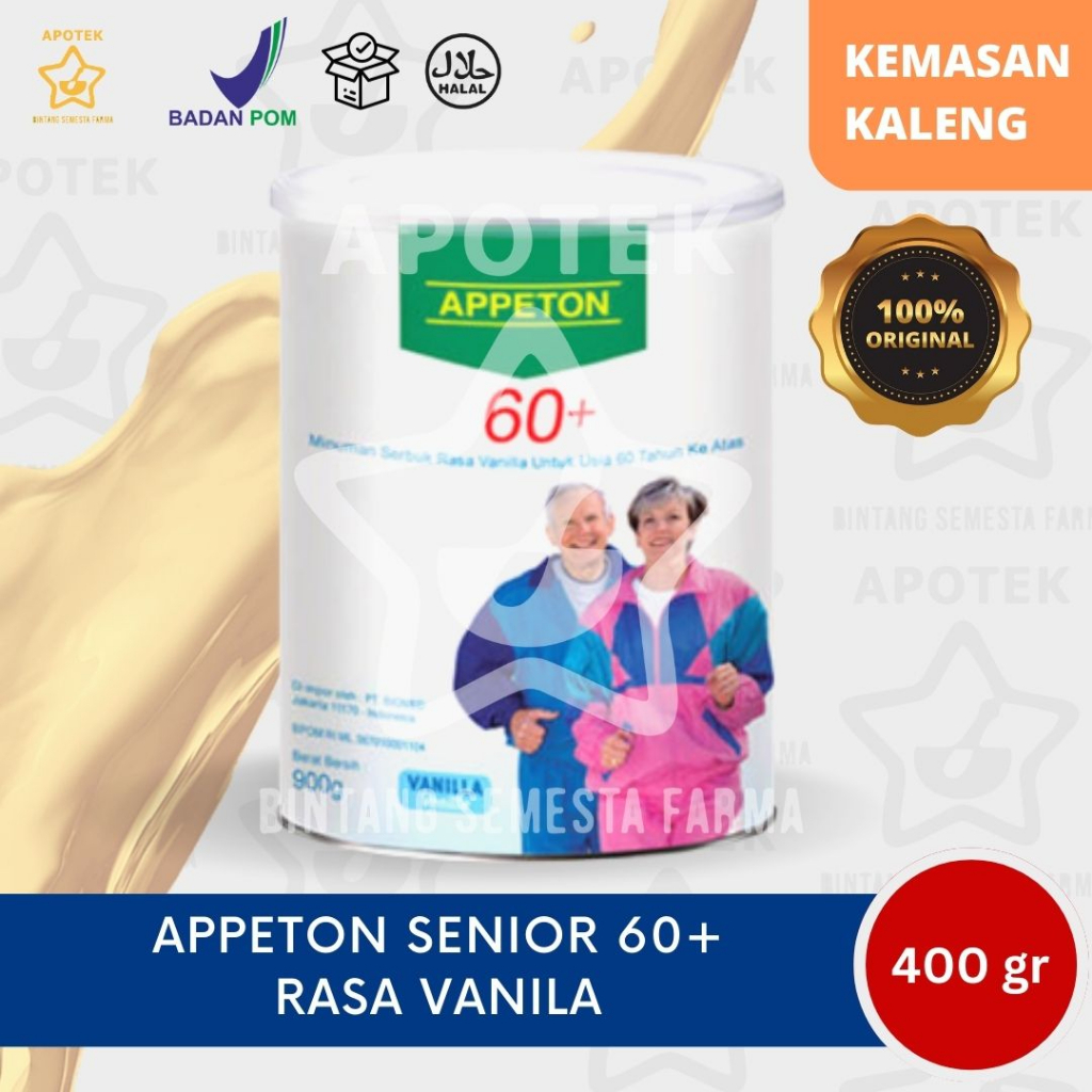 Jual Appeton Susu Lansia Senior Rasa Vanila Gram Shopee Indonesia