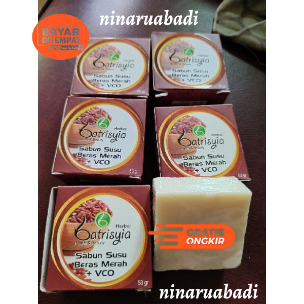 Jual BATRISYIA HERBAL SEMUA VARIAN SABUN CUCI MUKA BATANG BERAS MERAH