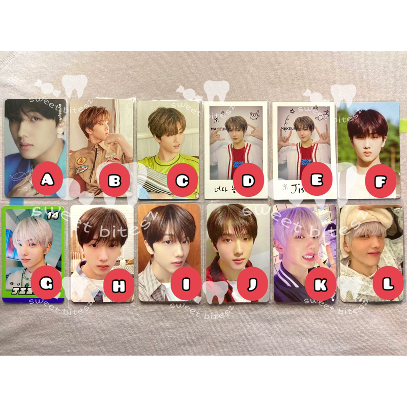 Jual Photocard Official Pc Jisung Nct Dream Mernel Pramuka Summer