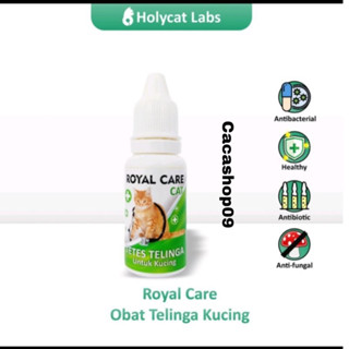 Jual ROYAL CARE TELINGA 10ML Obat Anti Kutu Telinga Dan Infeksi Kucing