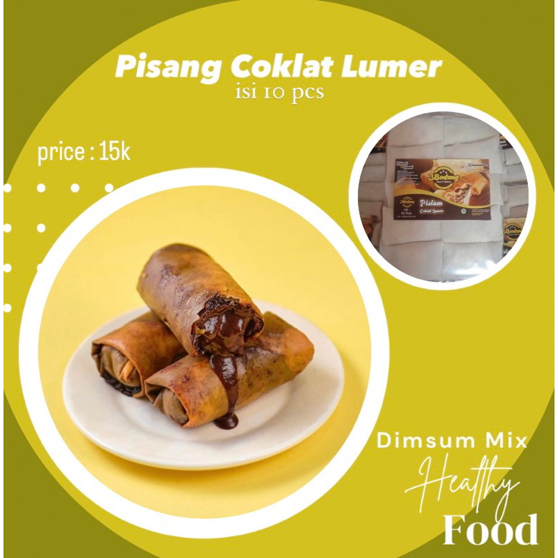 Jual Piscok Milo Pisang Coklat Isi 10 Frozen Food Shopee Indonesia