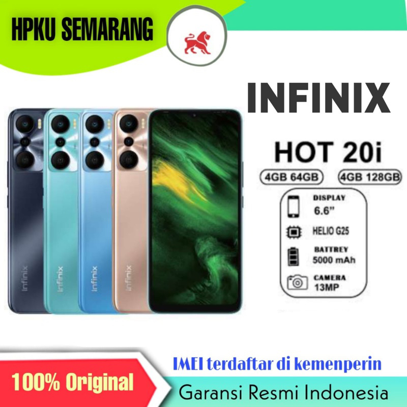 Jual Infinix Hot I Garansi Resmi No Repack Shopee Indonesia