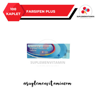 Jual Farsifen Plus Ibuprofen 400mg Obat Demam Dan Sakit Kepala Original