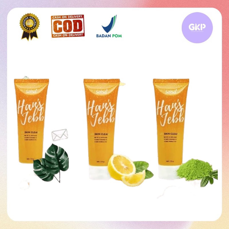 Jual Salsa Hans Jebb Gel Skim Cleanser Perontok Daki 110gr Shopee