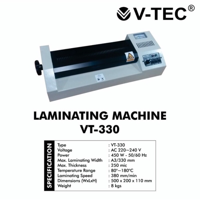 Jual Mesin Laminating Alat Laminating A3 Vt 330 Shopee Indonesia