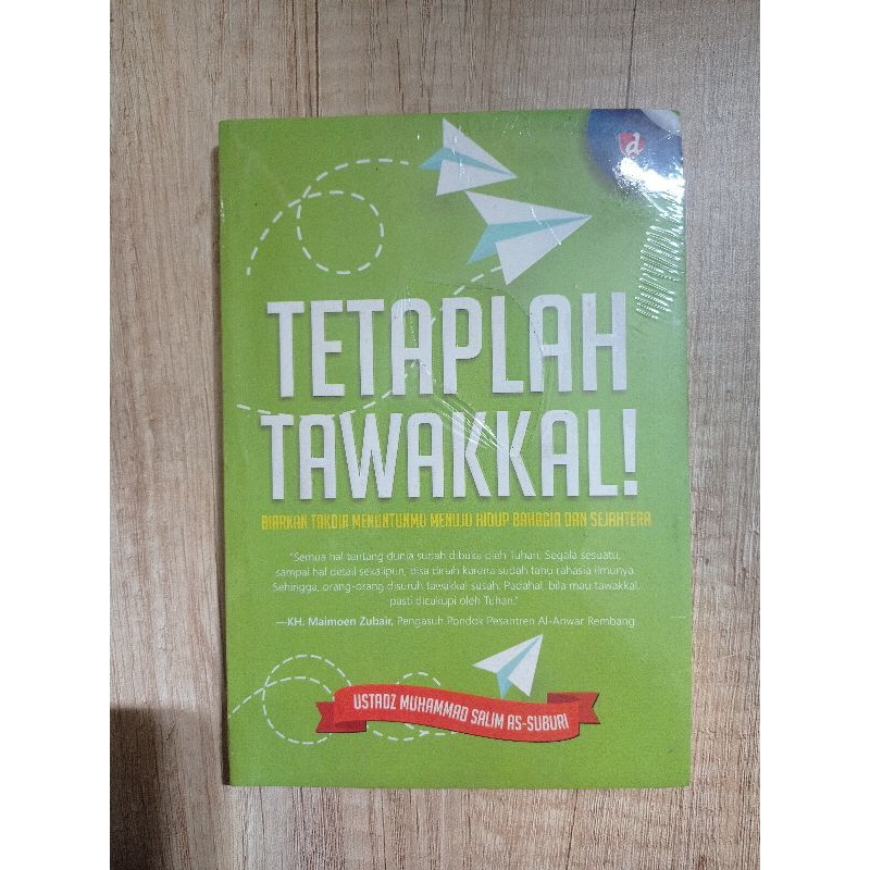 Jual Buku Tetaplah Tawakkal Biarkan Takdir Menuntunmu Menuju Hidup