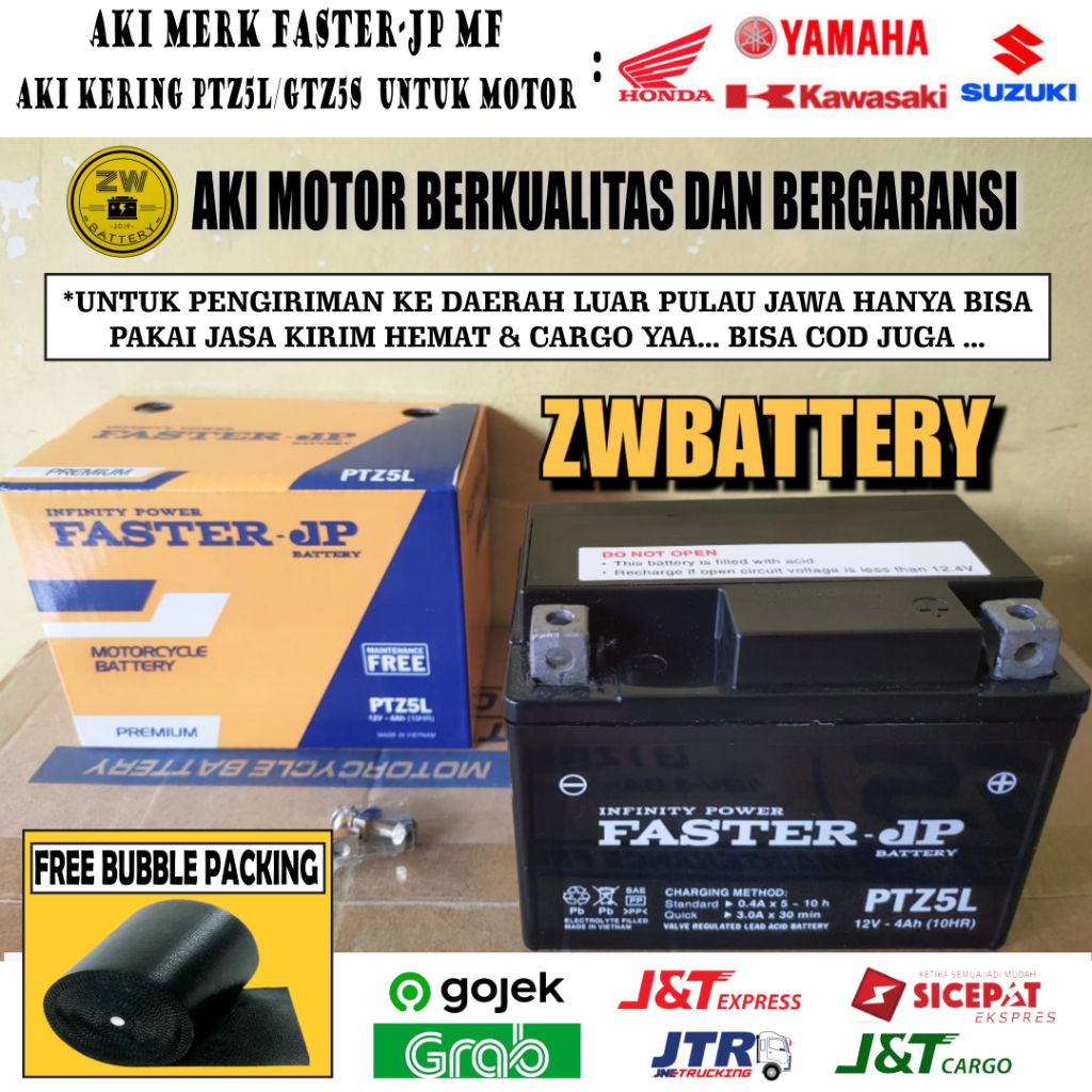 Jual AKI MOTOR BEAT VARIO 110 REVO BLADE SUPRA X 125 SCOOPY SPACY