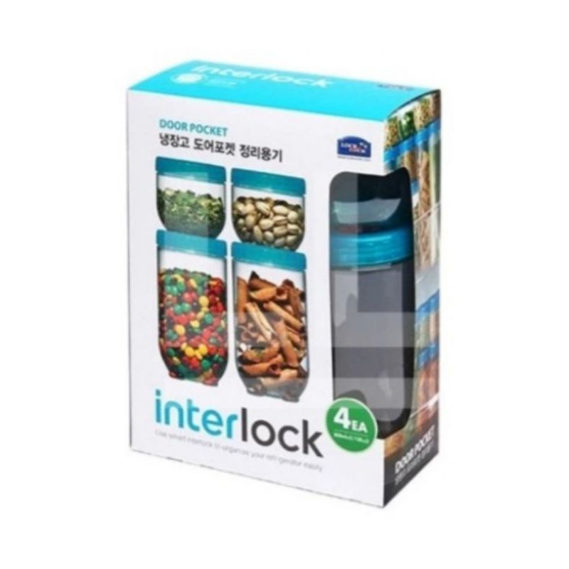 Jual LocknLock Toples Interlock Set 4 Pcs New Dan Original Shopee