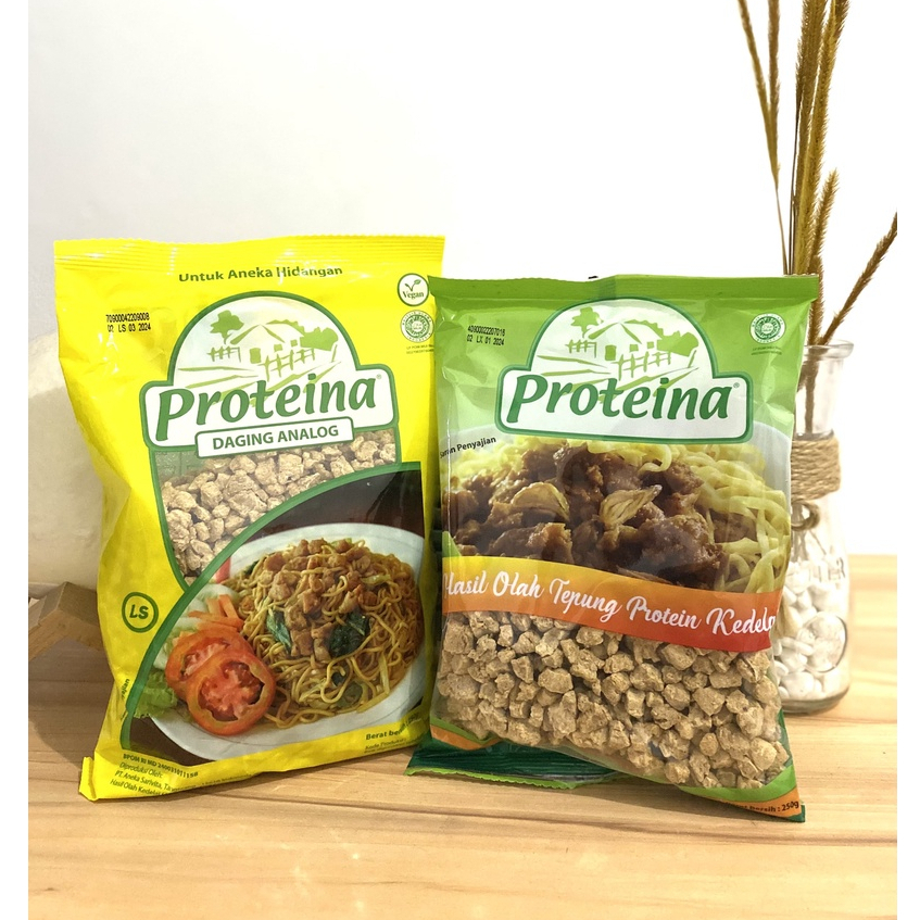 Jual Protena Proteina Daging Nabati Daging Vegetarian Gr Shopee