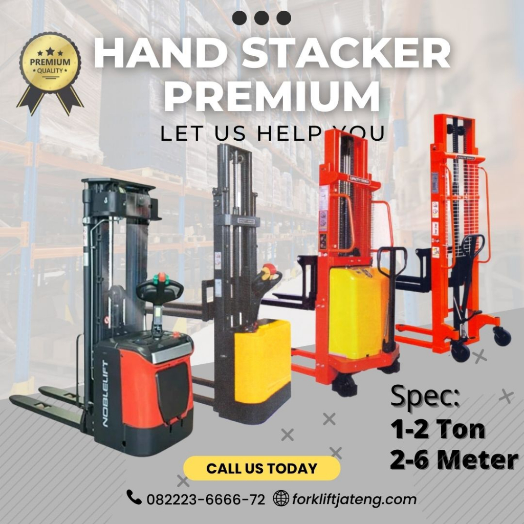 Jual Hand Stacker Klaten Manual Dalton Hand Lift 1 Ton 2 Ton Klaten