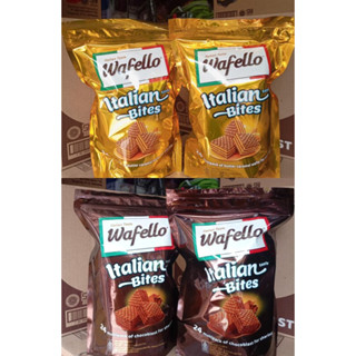 Jual Wafello Wafer Italian Bites 6 Pouch 1 Dus Shopee Indonesia