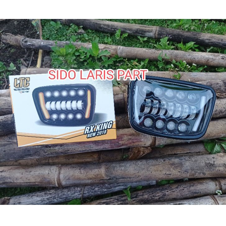 Jual Lampu Depan Daymaker Rx King New Bentuk Oval LTC Sudah Ada Lampu