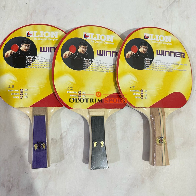 Jual Bat Ping Pong LION WINNER Bet Tenis Meja Original Shopee Indonesia