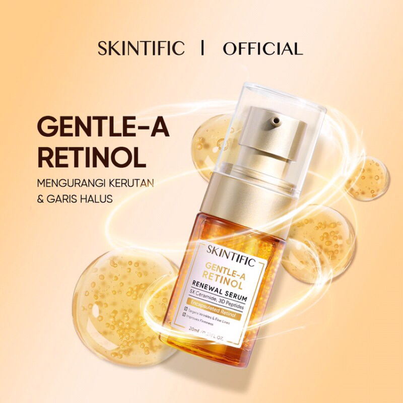 Jual Skintific Gentle A Retinol Renewal Serum Ml Shopee Indonesia