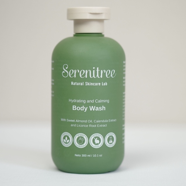 Jual Serenitree Hydrating And Calming Body Wash Shopee Indonesia