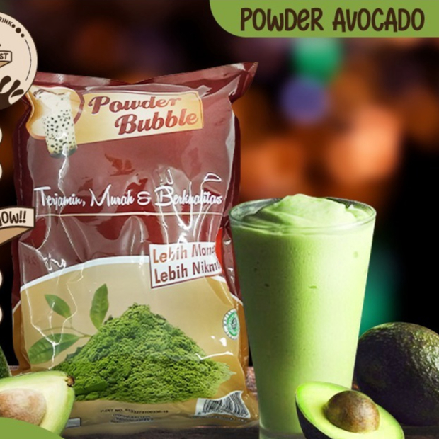 Jual Bubuk Minuman Rasa Powder AVOCADO 1 KG Mix Creamer Gula