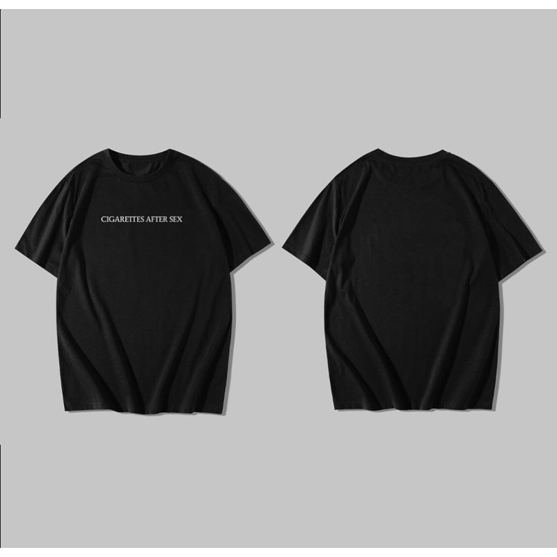 Jual Cigarettes After Sex Tshirt Black Baju Band Shopee Indonesia