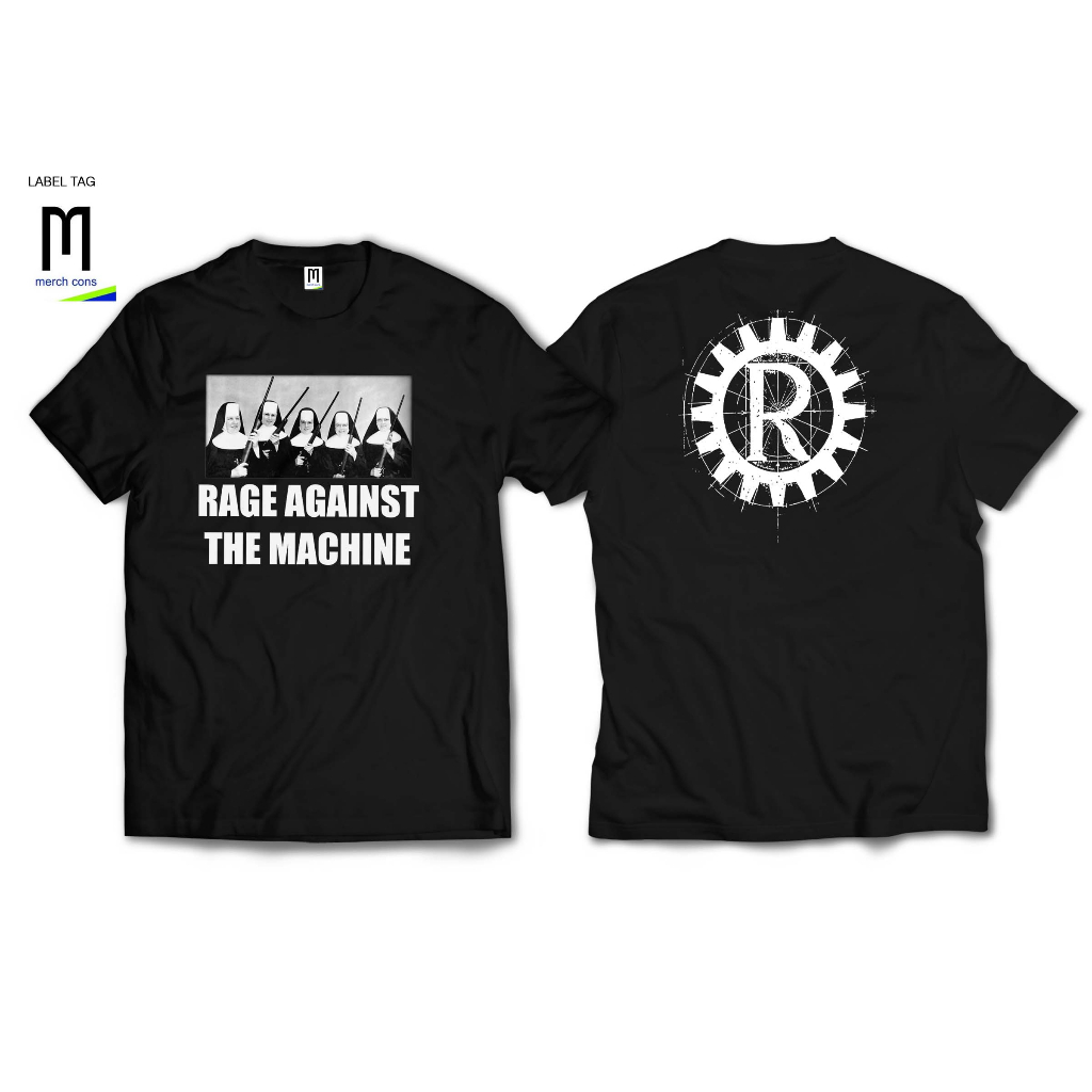 Jual Ratm Nuns With Guns Kaos Band Hardcore Punk Tag Merchcons