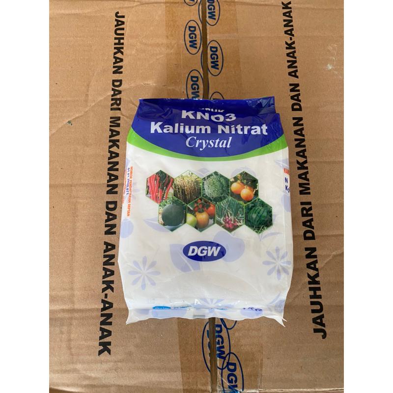 Jual Pupuk Kno Pn Putih Crystal Kalium Nitrat Dgw Hextar Kemasan Kg