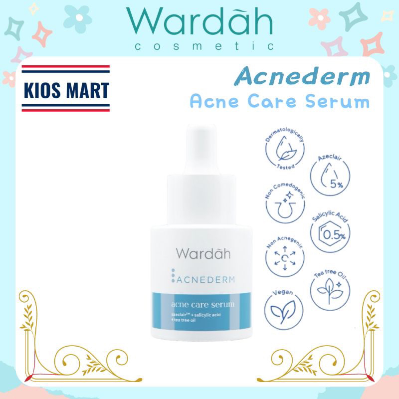 Jual Wardah Acnederm Acne Care Serum Ml Shopee Indonesia