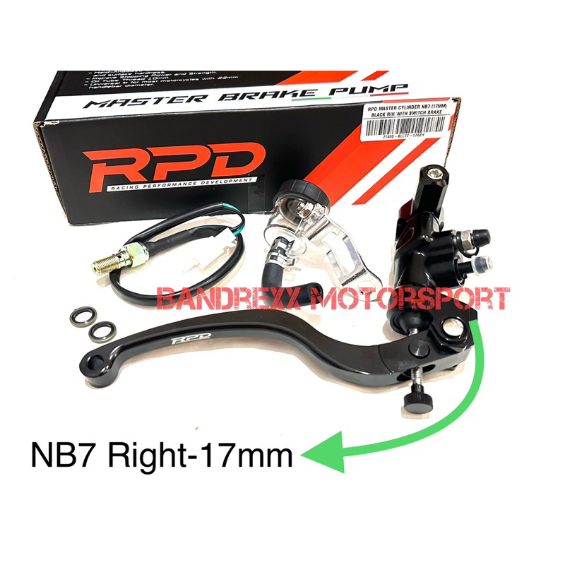 Jual Master Rem Kanan Rpd Nb Mm Switch Rem Universal Shopee Indonesia