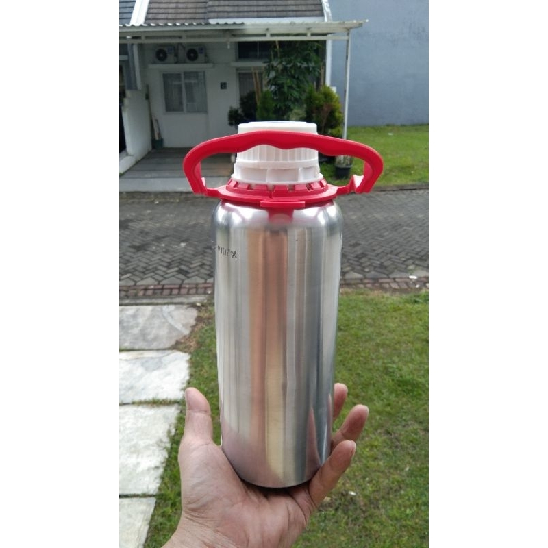 Jual Botol Wadah Kaleng Aluminium Bekas Bonus Serap Karet Dan Tutup