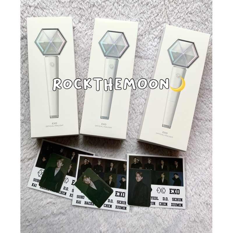 Jual READY STOCK Official Lightstick EXO Ver 3 0 LS PC Sticker