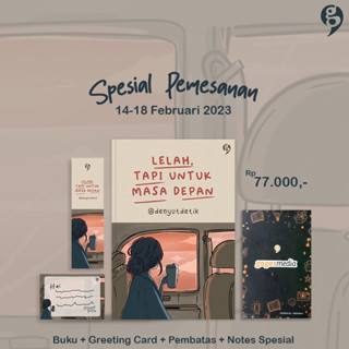 Jual PRE ORDER Buku Bacaan Selfimprovement LELAH TAPI UNTUK MASA