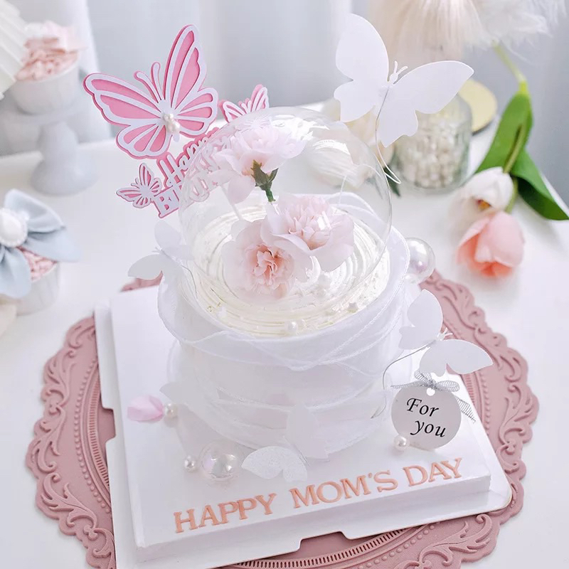 Jual Butterfly D Cake Topper Hiasan Cake Kupu Kupu Birthday Cake