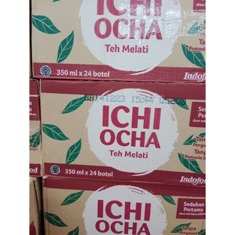 Jual Ed 0924 Teh Ichi Ocha Melati Ukuran 350 Ml Isi 24 Botol Shopee