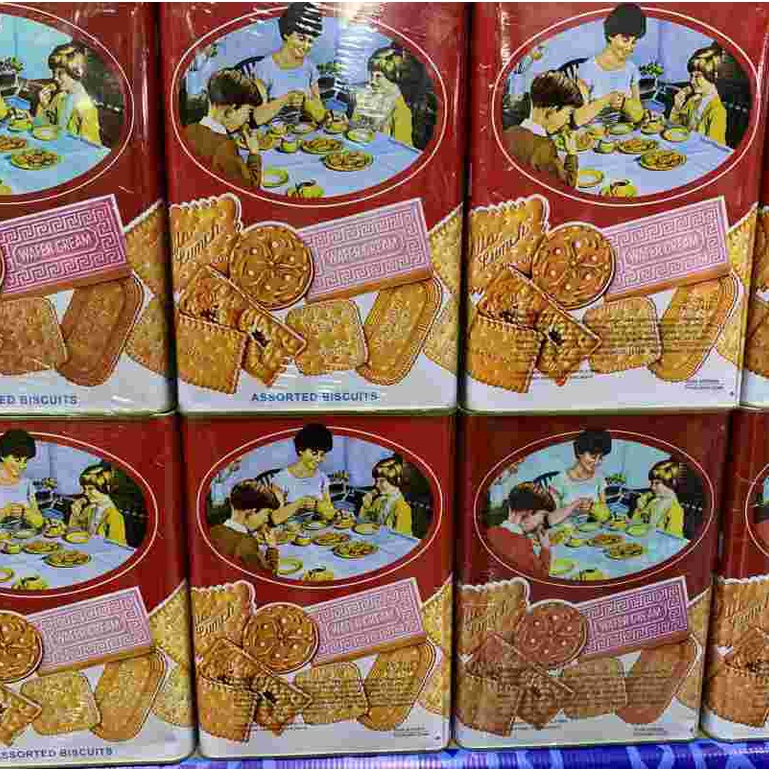 Jual Khong Guan Biscuit Red Segi Assorted Kaleng Gr Kg